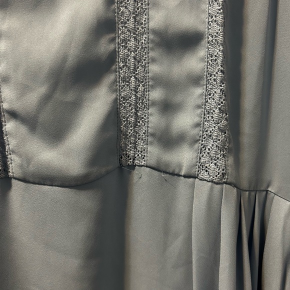 Aritzia Sunday Best Light Blue Raleigh Babydoll Dress Sz Small - Picture 4 of 5